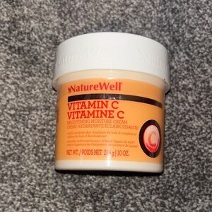 NatureWell Vitamin C Brightening Moisture Cream - Orange & White 10oz